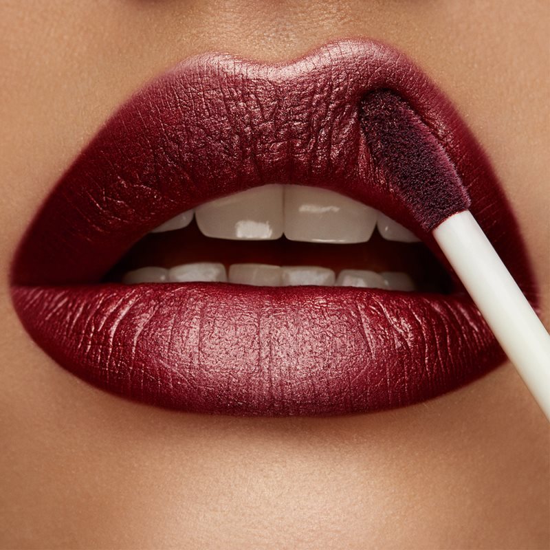 KIKO Milano Metal Flüssig-Lippenstift Metallic Farbton 06 Bordeaux 6.5 ml (Bild 4)