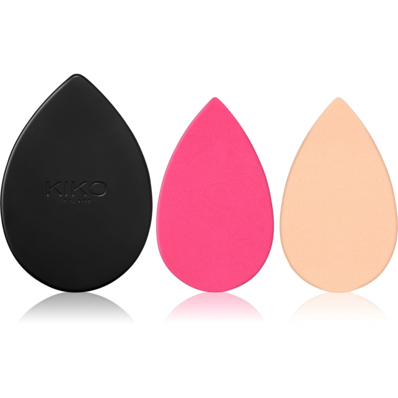 KIKO Milano Beauty Duo Make up Schwämmchen 2 Stk. + Etui 2 St.