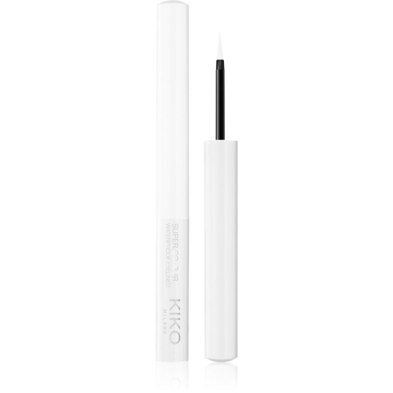 KIKO Milano Super Colour eyeliner wodoodporny odcień 01 White 1.7 ml