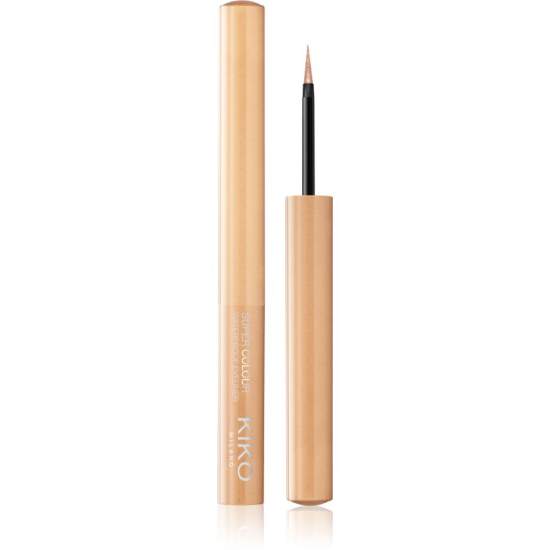 KIKO Milano Super Colour eyeliner wodoodporny odcień 02 Gold 1.7 ml