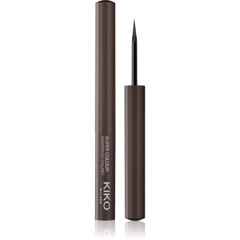 KIKO Milano Super Colour wasserfester Eyeliner Farbton 09 Dark Brown 1.7 ml