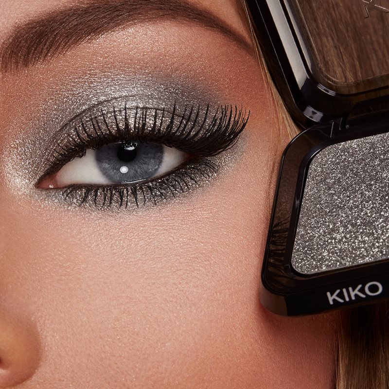 KIKO Milano Glitter Shower Lidschatten mit Glitter Farbton 01 Silver 2 g (Bild 3)