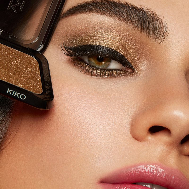 KIKO Milano Glitter Shower Lidschatten mit Glitter Farbton 04 Gold Baroque 2 g (Bild 3)