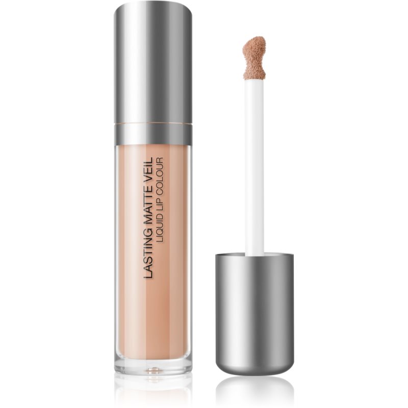 KIKO Milano Lasting Matte Veil długotrwała szminka w płynie z matowym wykończeniem odcień 01 Caffelatte 4 ml