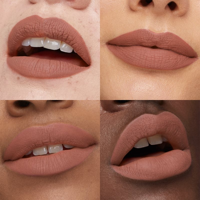 KIKO Milano Lasting Matte Veil langanhaltender flüssiger Lippenstift mit Matt-Effekt Farbton 04 Milk Chocolate 4 ml (Bild 9)