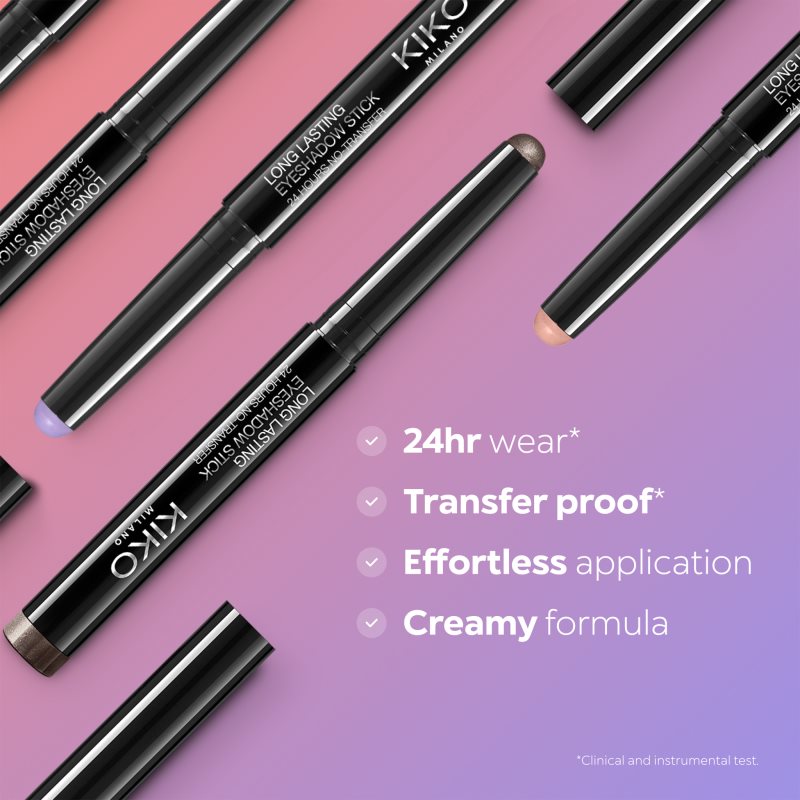  Kiko Milano Long Lasting Eyeshadow Stick Długotrwałe Cienie Do Powiek W Kredce Odcień 26 Light Green 1.6 G 