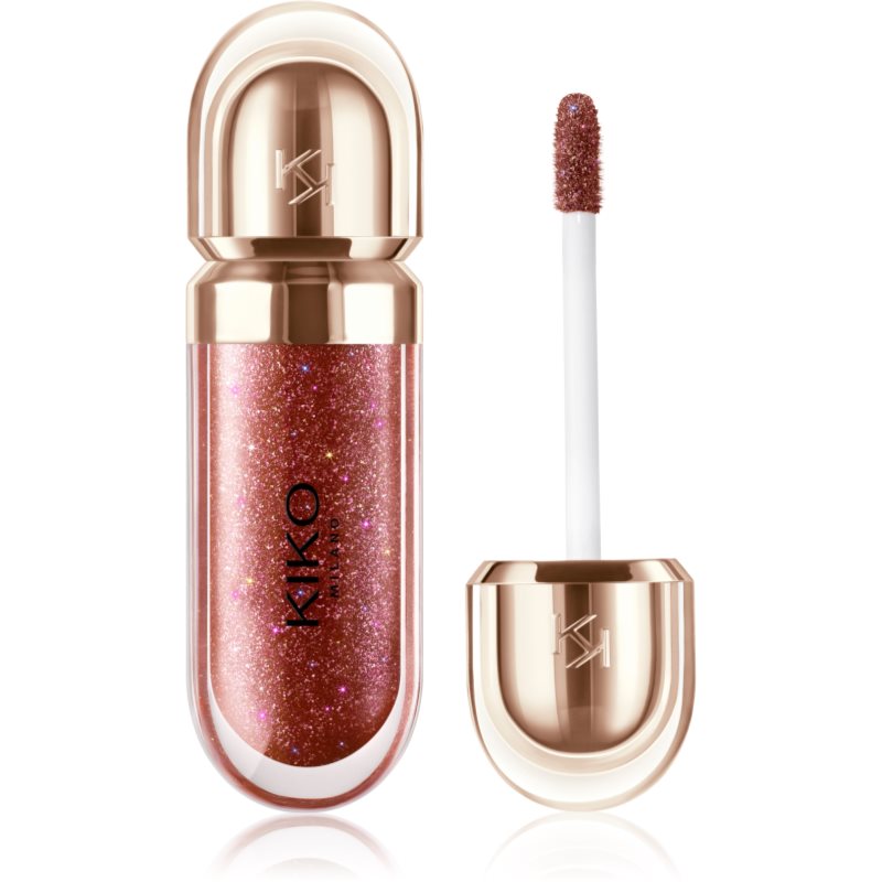 KIKO Milano 3D Hydra Lipgloss Hydratisierendes Lipgloss für mehr Lippenvolumen Farbton 44 Disruptive Brown 6.5 ml