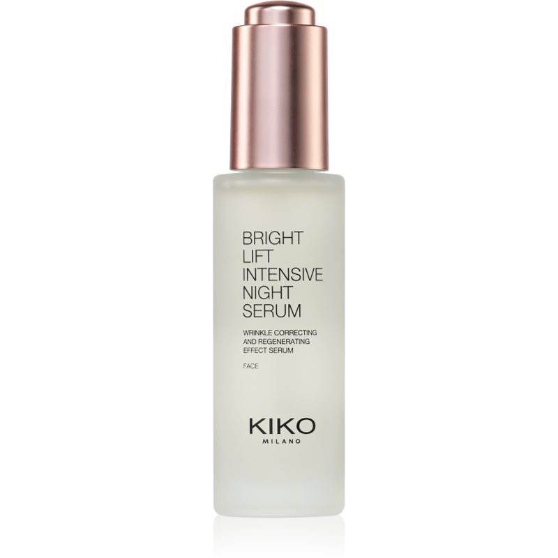 KIKO Milano KIKO Milano Bright Lift Intensive ορός νύχτας κατά των ρυτιίδων με αναγεννητικό αποτέλεσμα 30 ml