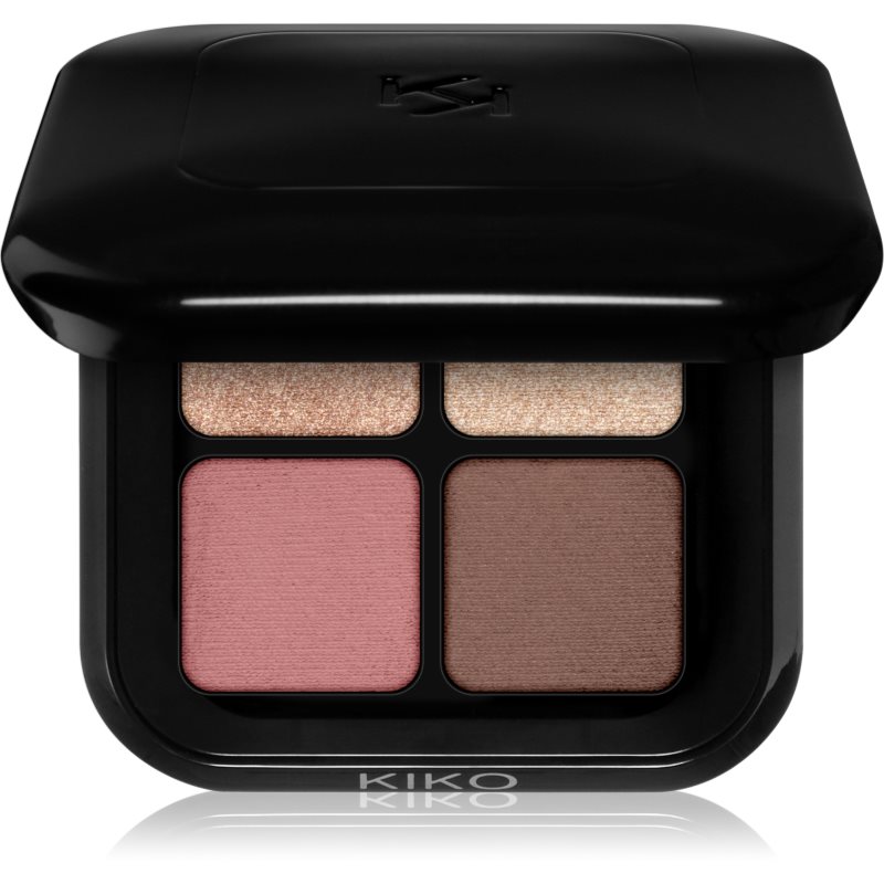 KIKO Milano KIKO Milano New Bright Quartet Παλέτα σκιών για τα μάτια απόχρωση 02 Rosy Mauve Variations 3.5 γρ