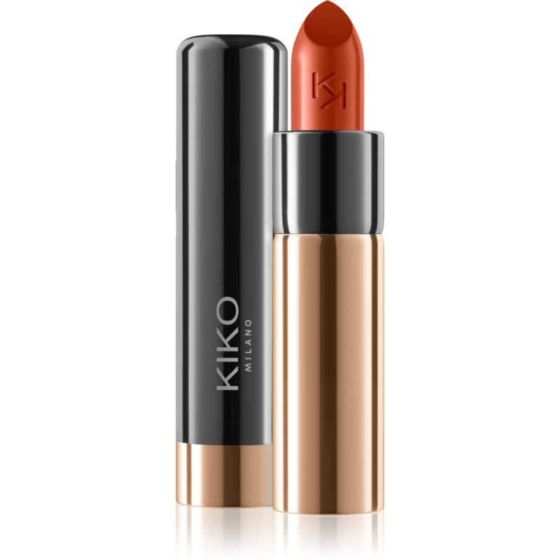 Cremiger Lippenstift KIKO Milano in der Farbe Burnt Orange