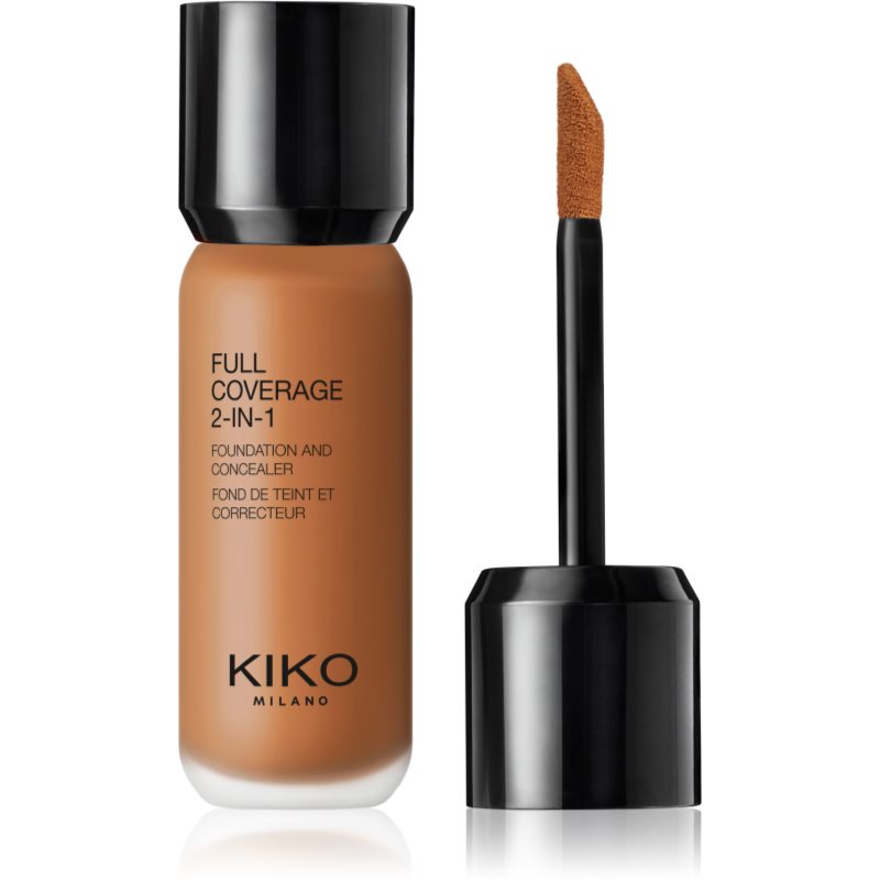 KIKO Milano Full Coverage 2-In-1 podkład i korektor 2 w 1 odcień 145 Neutral 25 ml