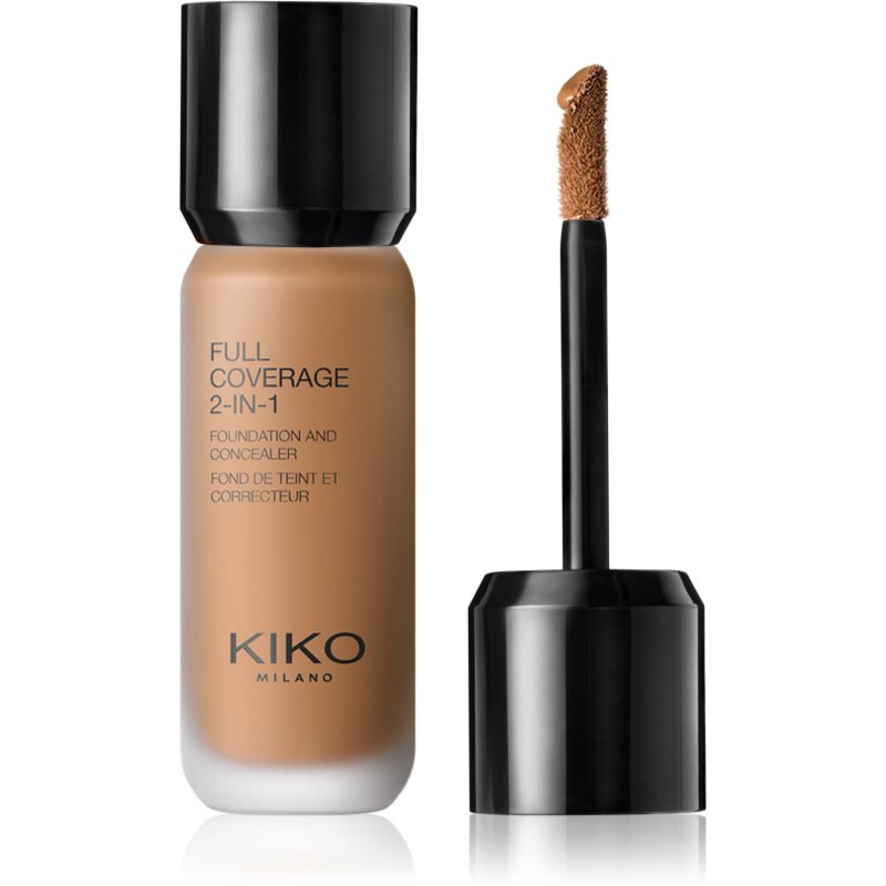 KIKO Milano Full Coverage 2-In-1 podkład i korektor 2 w 1 odcień 120 Neutral 25 ml