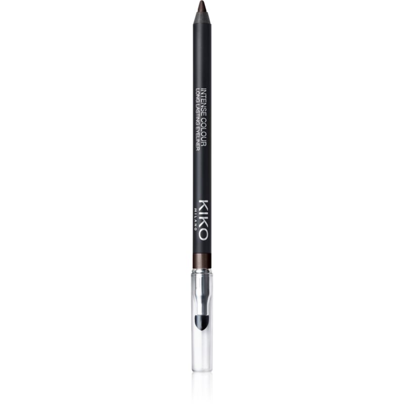 Thumbnail - KIKO Milano Intense Colour langlebiger Eyeliner Farbton 06 Mat Ebony 1.2 g