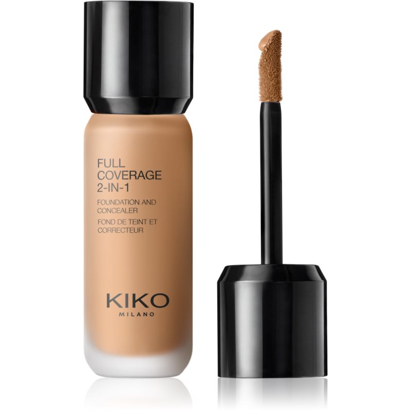KIKO Milano Full Coverage 2-In-1 podkład i korektor 2 w 1 odcień 95 Neutral Rose 25 ml