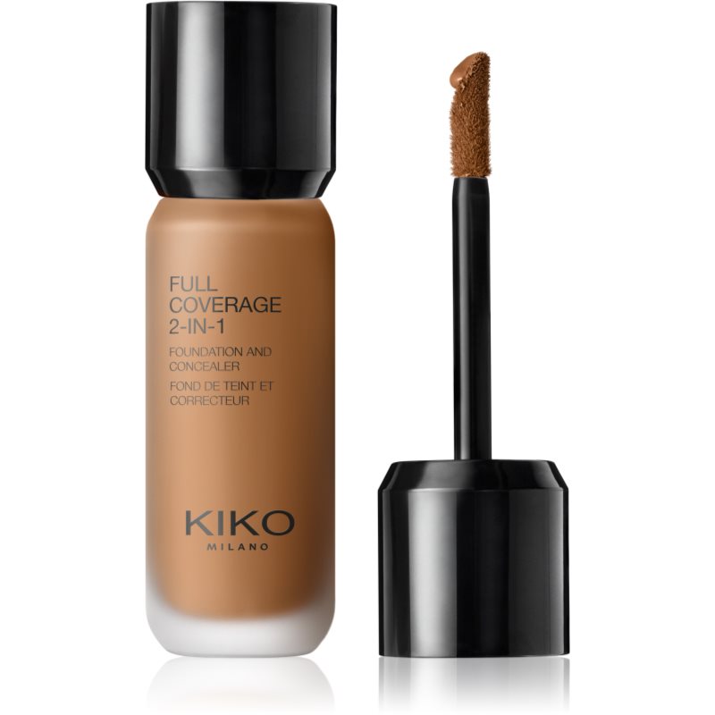 KIKO Milano Full Coverage 2-In-1 podkład i korektor 2 w 1 odcień 110 Neutral 25 ml