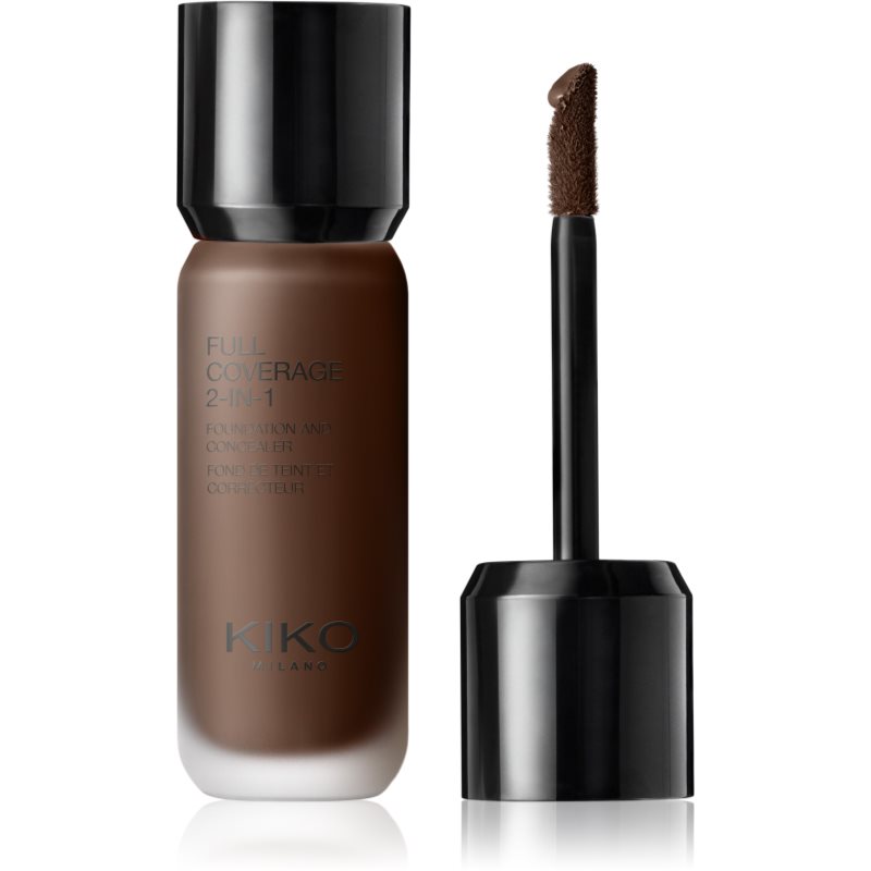 KIKO Milano Full Coverage 2-In-1 podkład i korektor 2 w 1 odcień 250 Neutral 25 ml