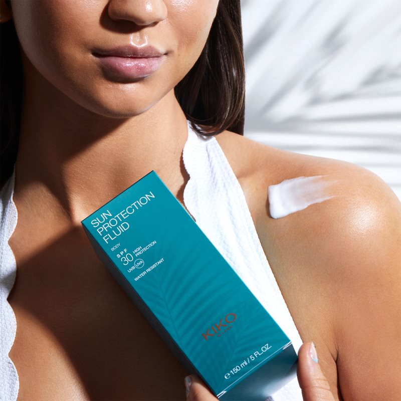 KIKO Milano Sun Protection Fluid Bräunungsfluid für das Gesicht SPF 30 150 ml (Bild 3)