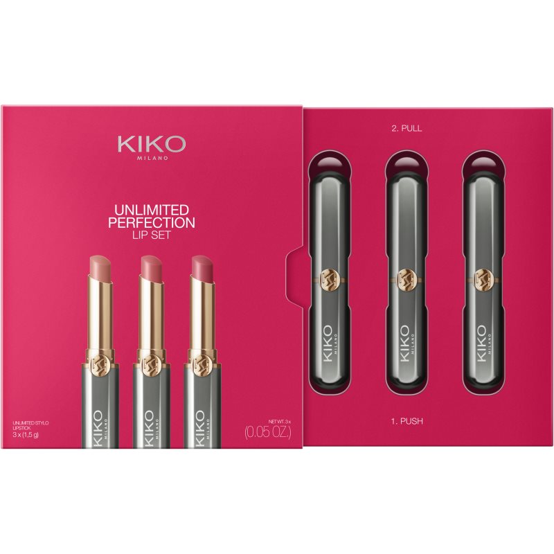 KIKO Milano Unlimited Perfection Lippenstift-Set