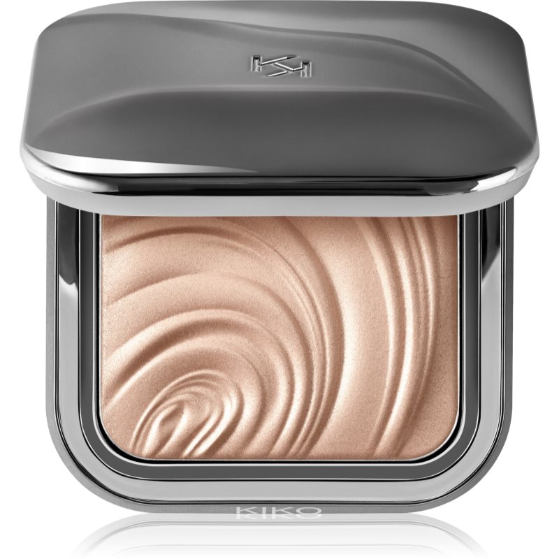 Thumbnail - KIKO Milano Glow Fusion Intense Powder Highlighter aufhellender Kompaktpuder Farbton 01 Sparkling Wine 10.5 g