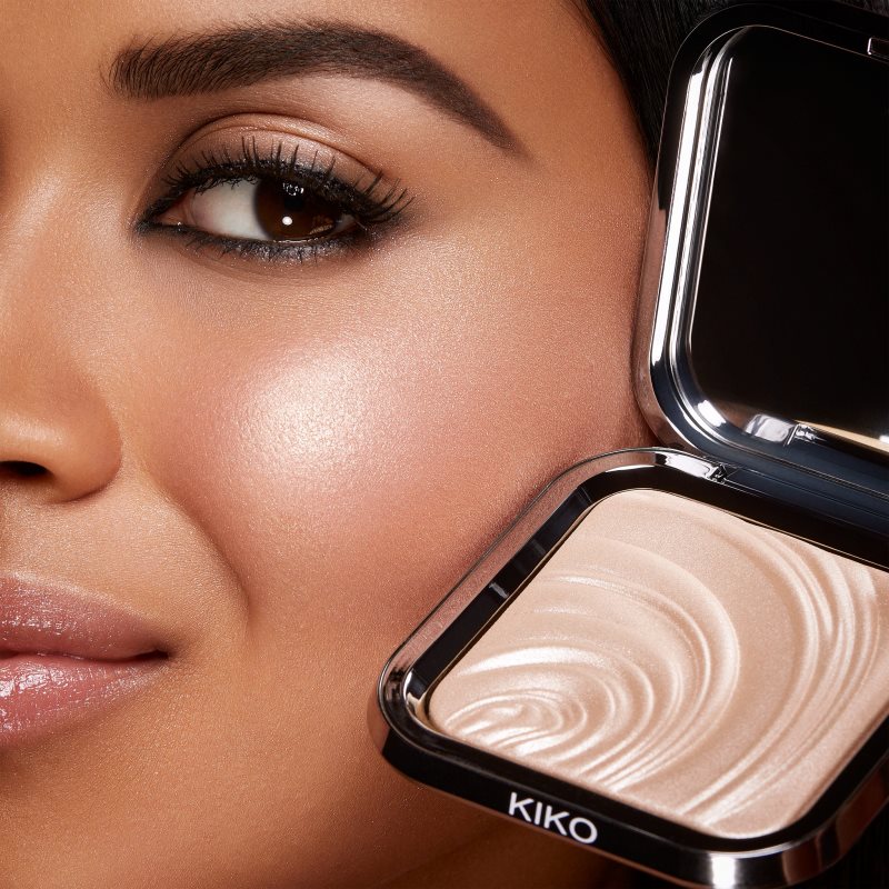 KIKO Milano Glow Fusion Intense Powder Highlighter aufhellender Kompaktpuder Farbton 01 Sparkling Wine 10.5 g (Bild 4)