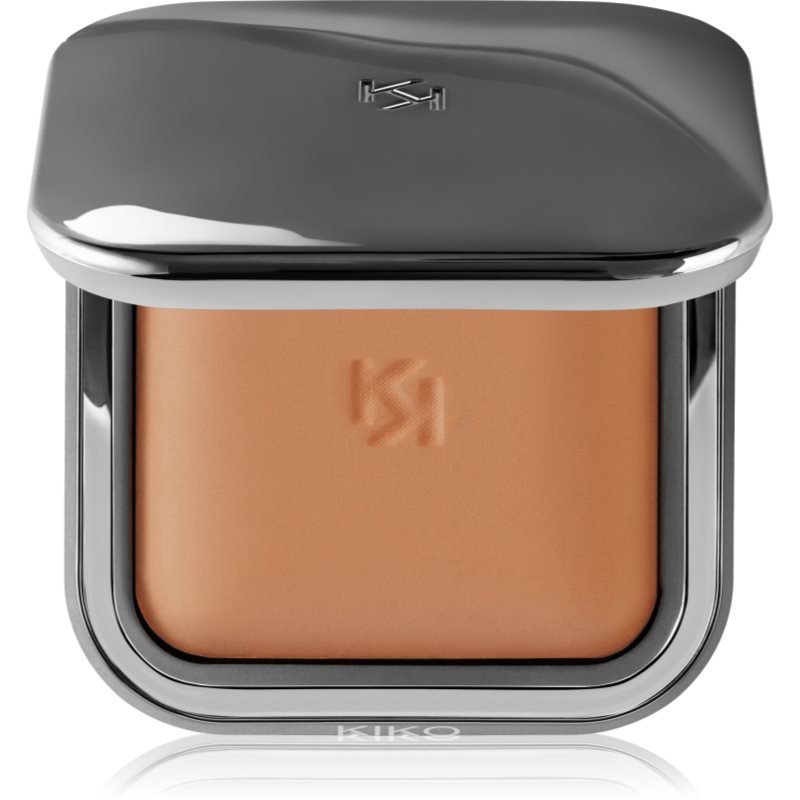 Kiko Milano Damen Radiant Fusion Mineralischer Kompaktpuder Mit Glättender Wirkung Farbton 05 Hazelnut 8.5 G
