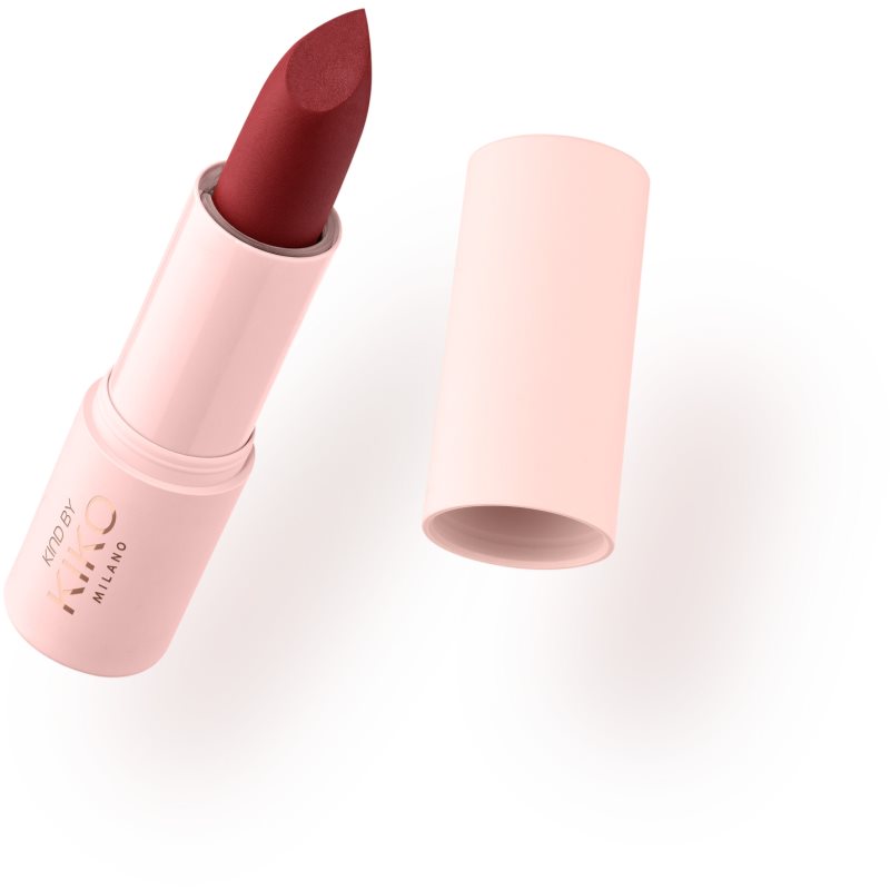 KIKO Milano Kind By Kiko Soft Matte Lipstick seidiger Lippenstift mit Matt-Effekt Farbton 04 Scarlet Earth 4 g (Bild 3)