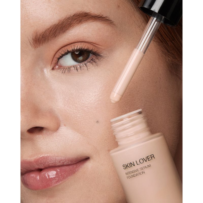 KIKO Milano Skin Lover Intensive Serum Foundation langlebiges Flüssig Make-up mit feuchtigkeitsspendender Wirkung Farbton 1CR Cool Rose 20 ml (Bild 3)