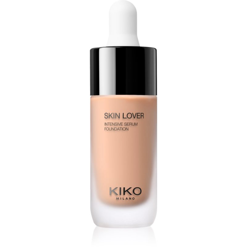 KIKO Milano Skin Lover Intensive Serum Foundation długotrwały podkład w płynie o działaniu nawilżającym odcień 3.5WG Warm Gold 20 ml