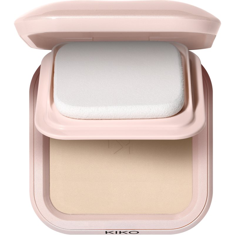 KIKO Milano Skin Lover Refining Face Powder Foundation das pudrige Kompakt-Make-up mit Matt-Effekt Farbton 01 Chantilly 10 g (Bild 2)