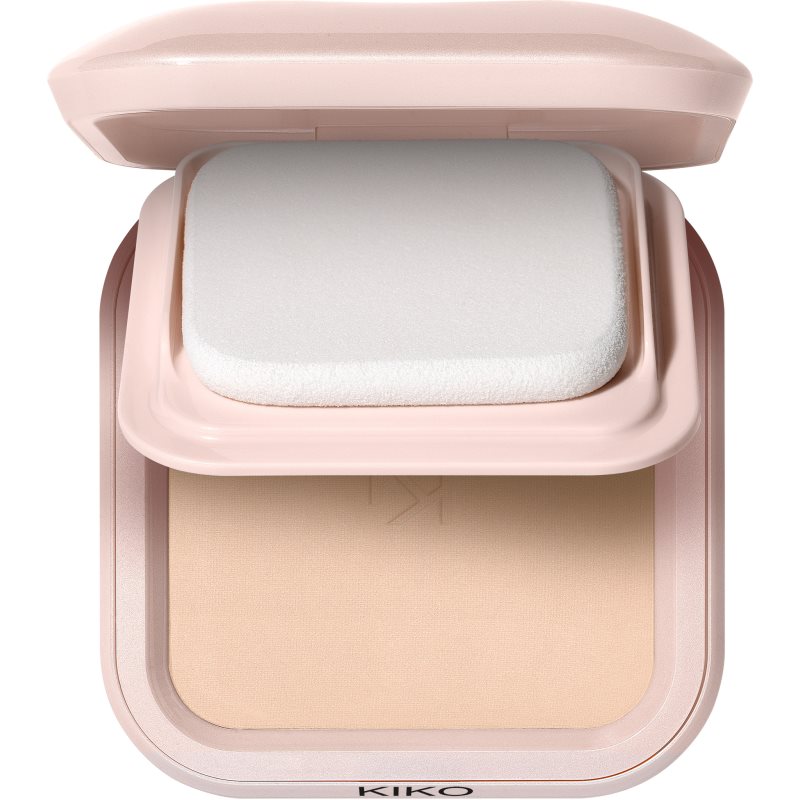 KIKO Milano Skin Lover Refining Face Powder Foundation das pudrige Kompakt-Make-up mit Matt-Effekt Farbton 02 Blanched Almond 10 g (Bild 2)