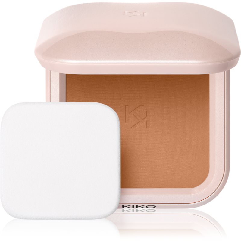 Thumbnail - KIKO Milano Skin Lover Refining Face Powder Foundation das pudrige Kompakt-Make-up mit Matt-Effekt Farbton 11 Cocoa 10 g