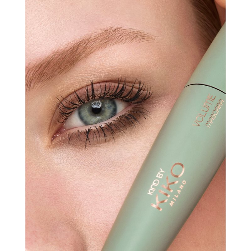 KIKO Milano Kind By Kiko Volume Mascara nährende Wimperntusche für mehr Volumen Farbton 01 Growing Glance 11 ml (Bild 3)