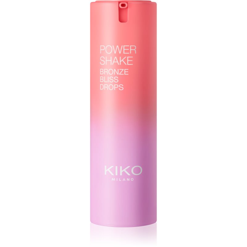 KIKO Milano Power Shake Bronze Bliss Drops Selbstbräuner - Tropfen für das Gesicht 30 ml