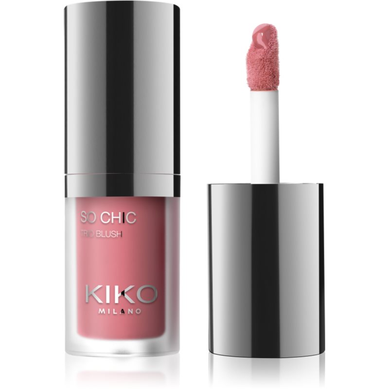 KIKO Milano So Chic wielofunkcyjny kosmetyk do makijażu oczu, ust i twarzy odcień 04 Ruby Bliss 4.5 ml