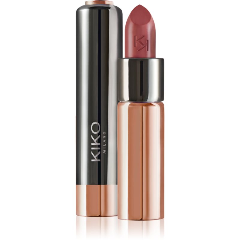 KIKO Milano Gossamer Emotion kremowa szminka do ust odcień 105 Pinkish Brown 3.5 g