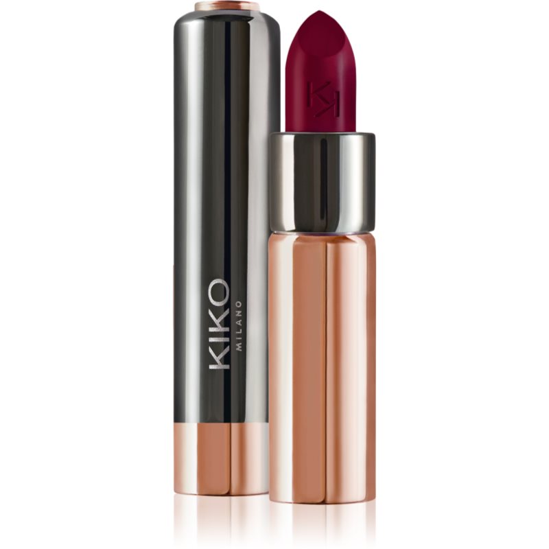 KIKO Milano Gossamer Emotion kremowa szminka do ust odcień 128 Marsala 3.5 g
