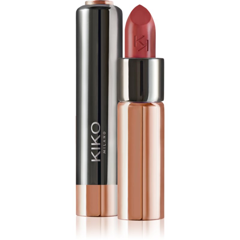 KIKO Milano Gossamer Emotion kremowa szminka do ust odcień 132 Crimson 3.5 g