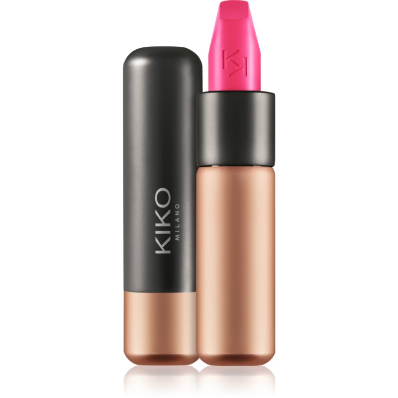 KIKO Milano Velvet Passion kremowa szminka do ust z matowym wykończeniem odcień 307 Cyclamen Pink 3.5 g