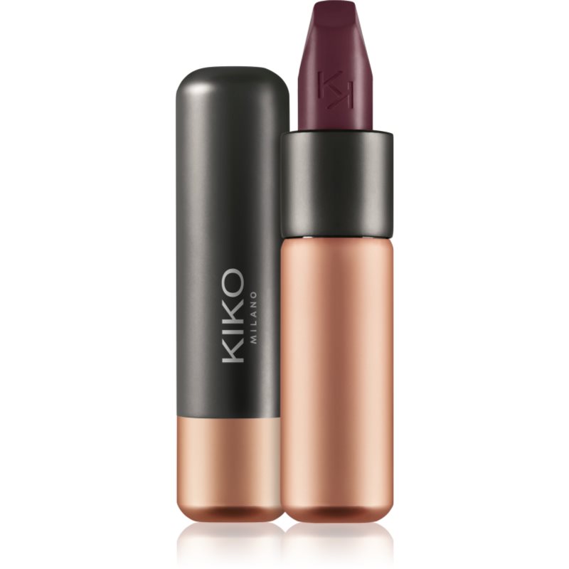 KIKO Milano Velvet Passion kremowa szminka do ust z matowym wykończeniem odcień 331 Blackberry 3.5 g