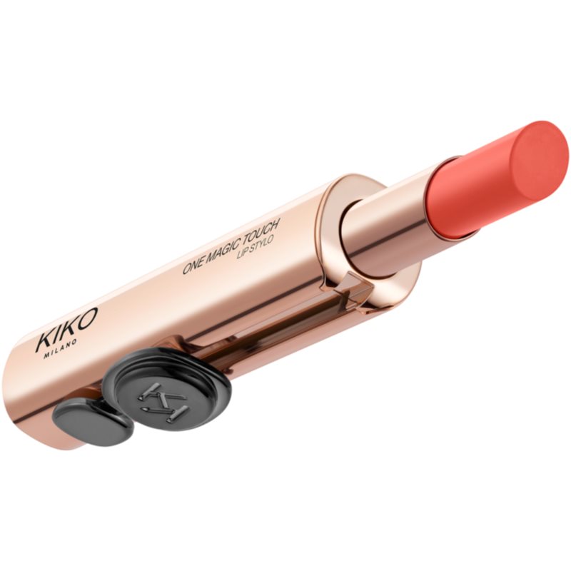 KIKO Milano One Magic Touch Halbmatter Lippenstift mit feuchtigkeitsspendender Wirkung Farbton 07 Coral Cue 2.5 g (Bild 7)
