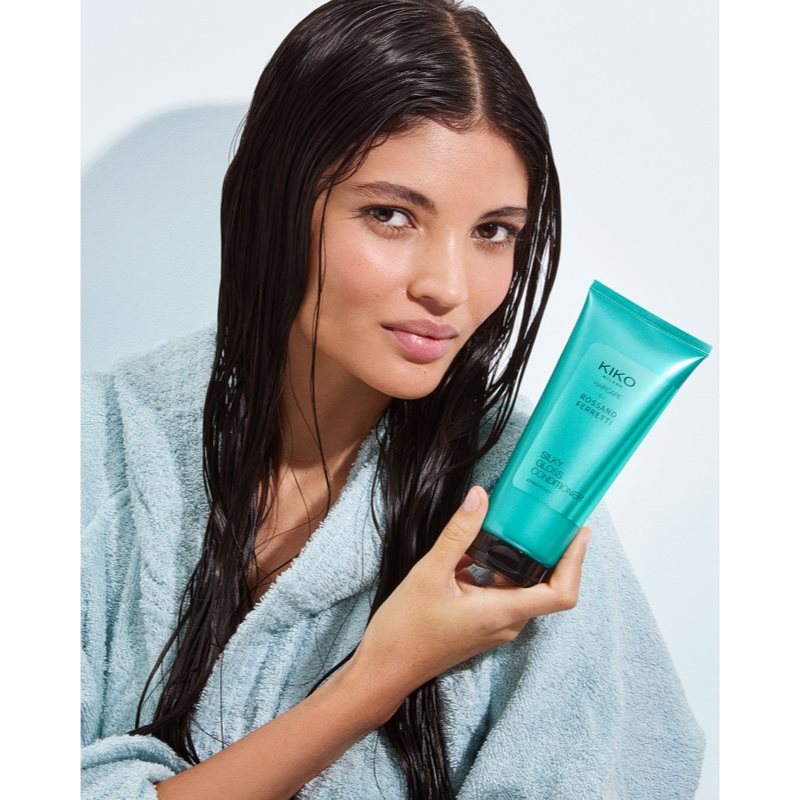 KIKO Milano Silky Gloss Conditioner der nährende Conditioner für glänzendes und geschmeidiges Haar 200 ml (Bild 5)