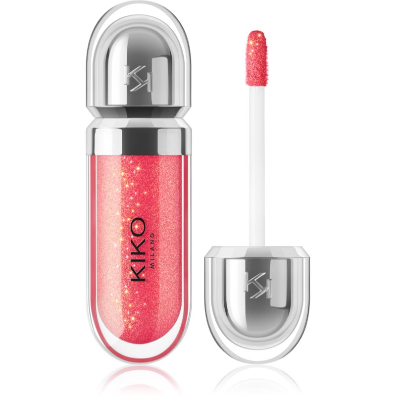 KIKO Milano 3D Hydra Lipgloss nawilżający błyszczyk do ust odcień 11 Golden Red 6.5 ml
