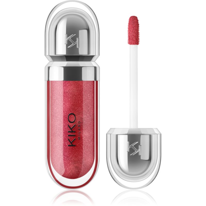 KIKO Milano 3D Hydra Lipgloss nawilżający błyszczyk do ust odcień 16 Iridescent Ruby 6.5 ml