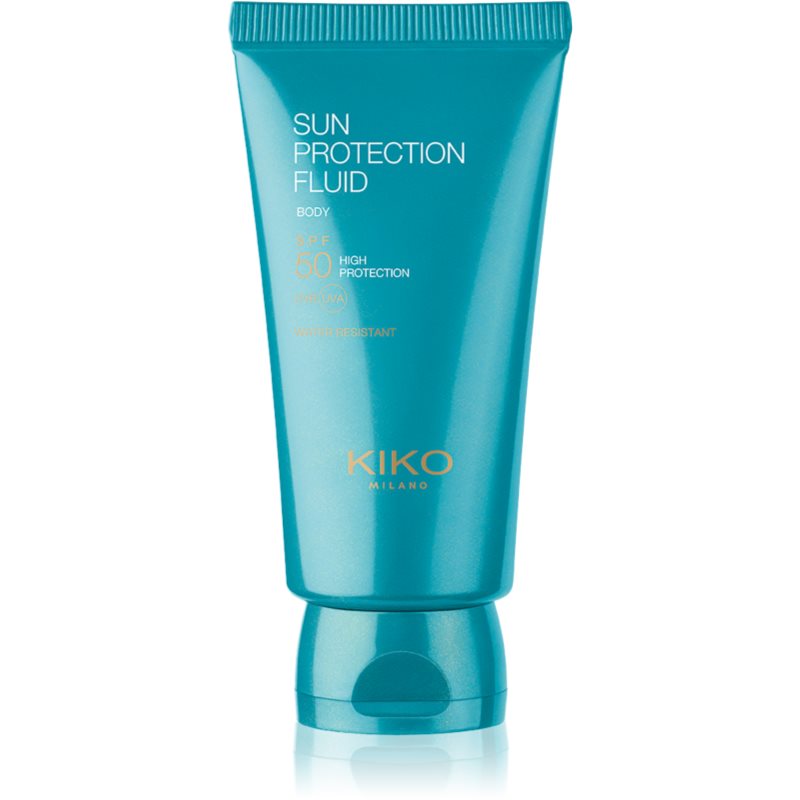KIKO Milano Sun Protection Fluid Bräunungsfluid für das Gesicht SPF 50 150 ml