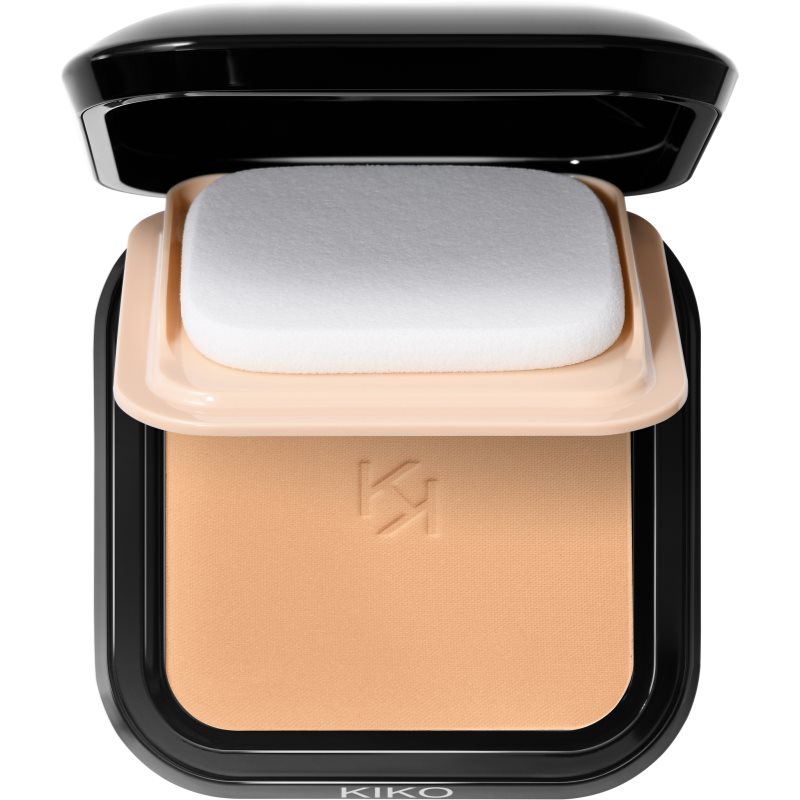 Thumbnail - KIKO Milano Full Coverage Blurring Powder Foundation das pudrige Kompakt-Make-up für volle Abdeckung Farbton 30 Sand 10 ...