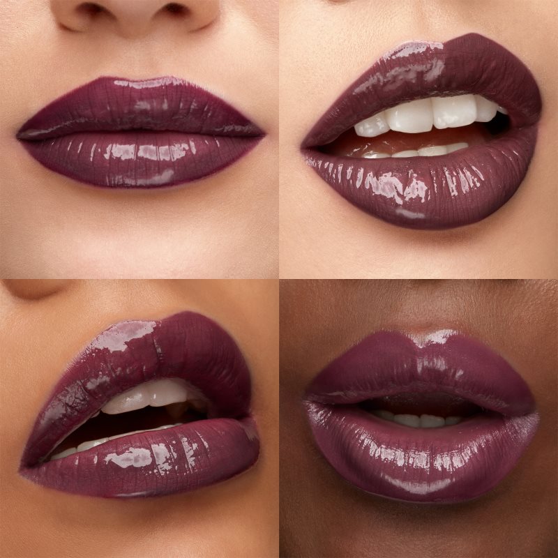  Kiko Milano Unlimited Double Touch Długotrwała Szminka W Płynie Z Połyskiem Odcień 123 Satin Grape 6 Ml 