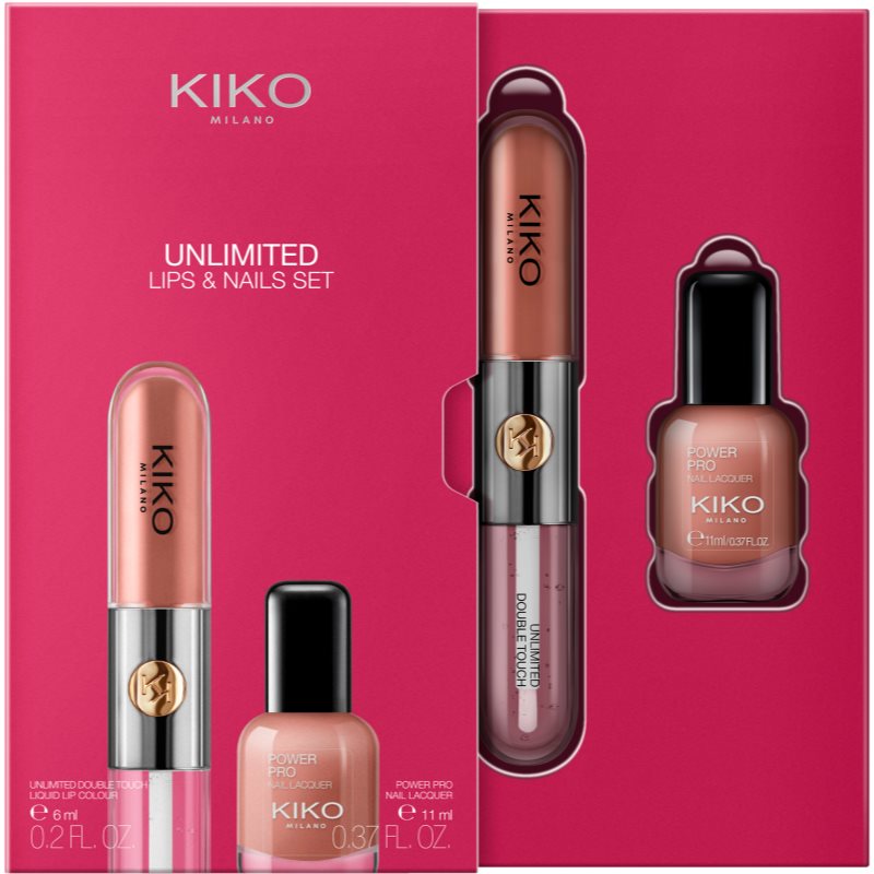 KIKO Milano Unlimited Lips & Nails Set Geschenkset