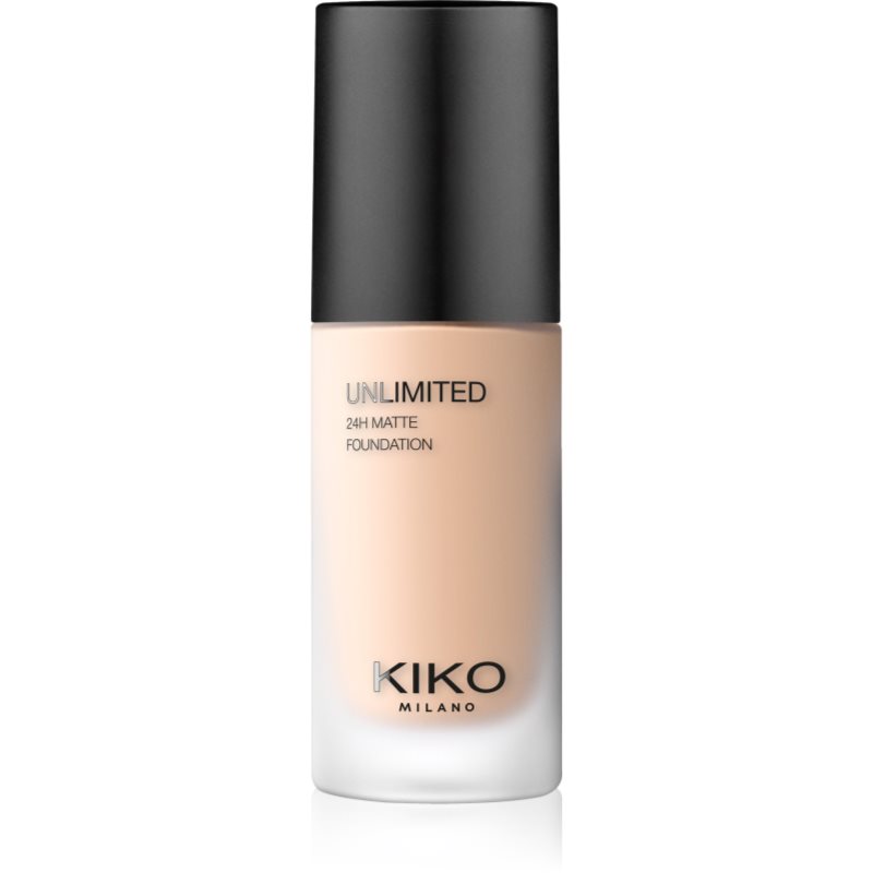 KIKO Milano Unlimited 24H Matte langanhaltendes mattierendes Make up mit Hyaluronsäure Farbton 2 NG Neutral Gold 30 ml