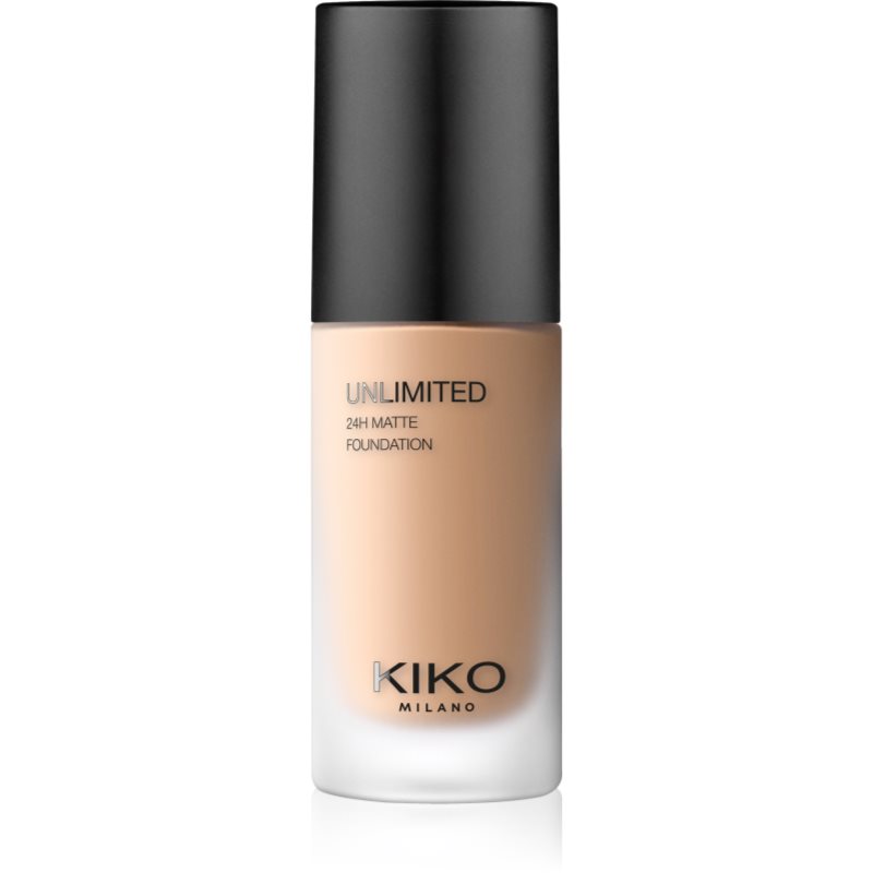 KIKO Milano Unlimited 24H Matte langanhaltendes mattierendes Make up mit Hyaluronsäure Farbton 6 NG Neutral Gold 30 ml