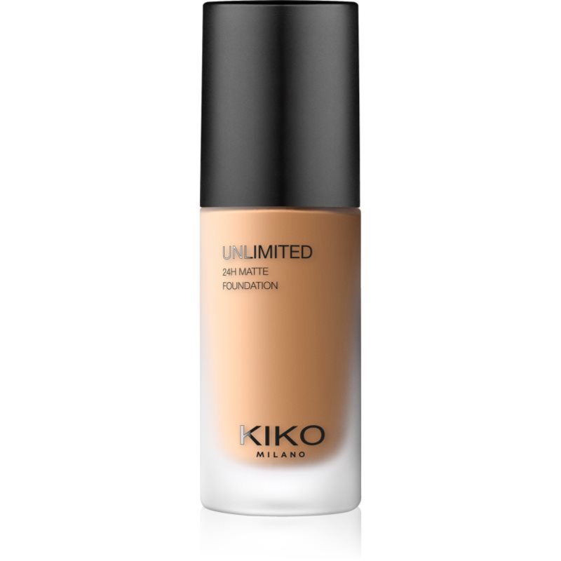 KIKO Milano Unlimited 24H Matte langanhaltendes mattierendes Make up mit Hyaluronsäure Farbton 8 NG Neutral Gold 30 ml